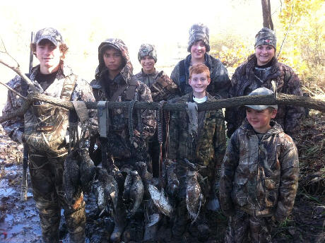 The Kids Were All Smiles After a Great Morning Hunt